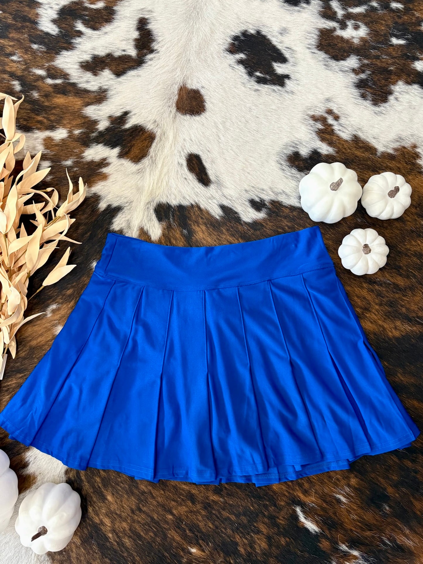 Let's Go Rams Royal Blue Skort