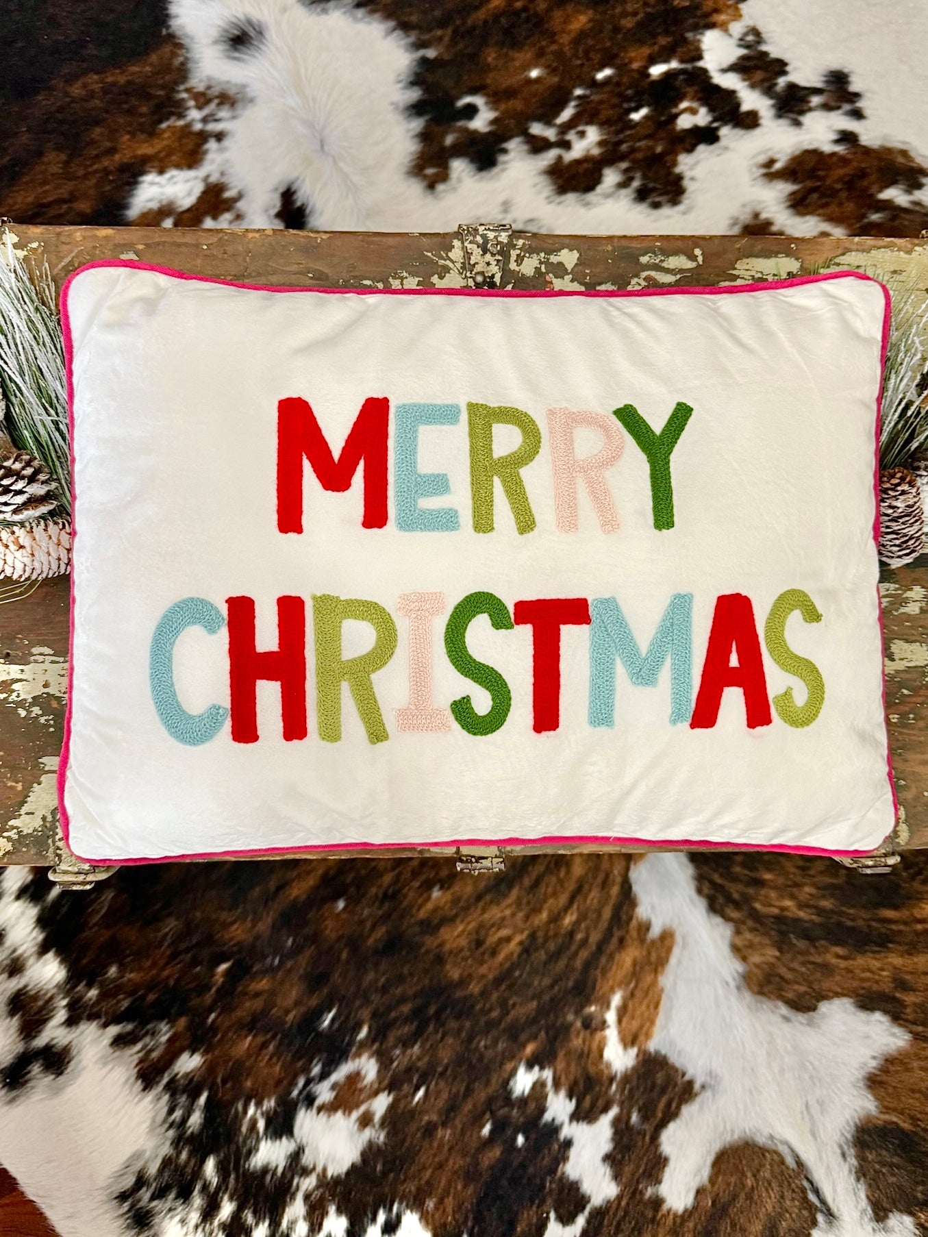 Merry Christmas Pillow