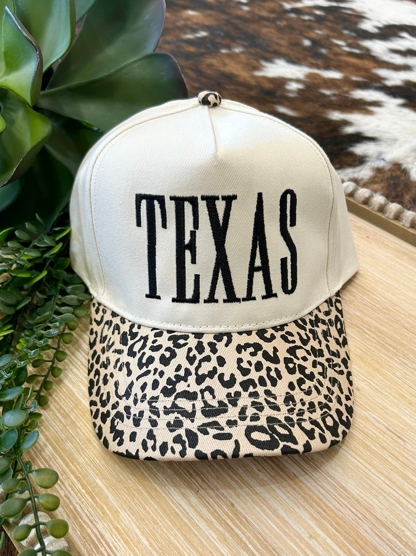 RESTOCK Texas Black Embroidered Trucker Hat