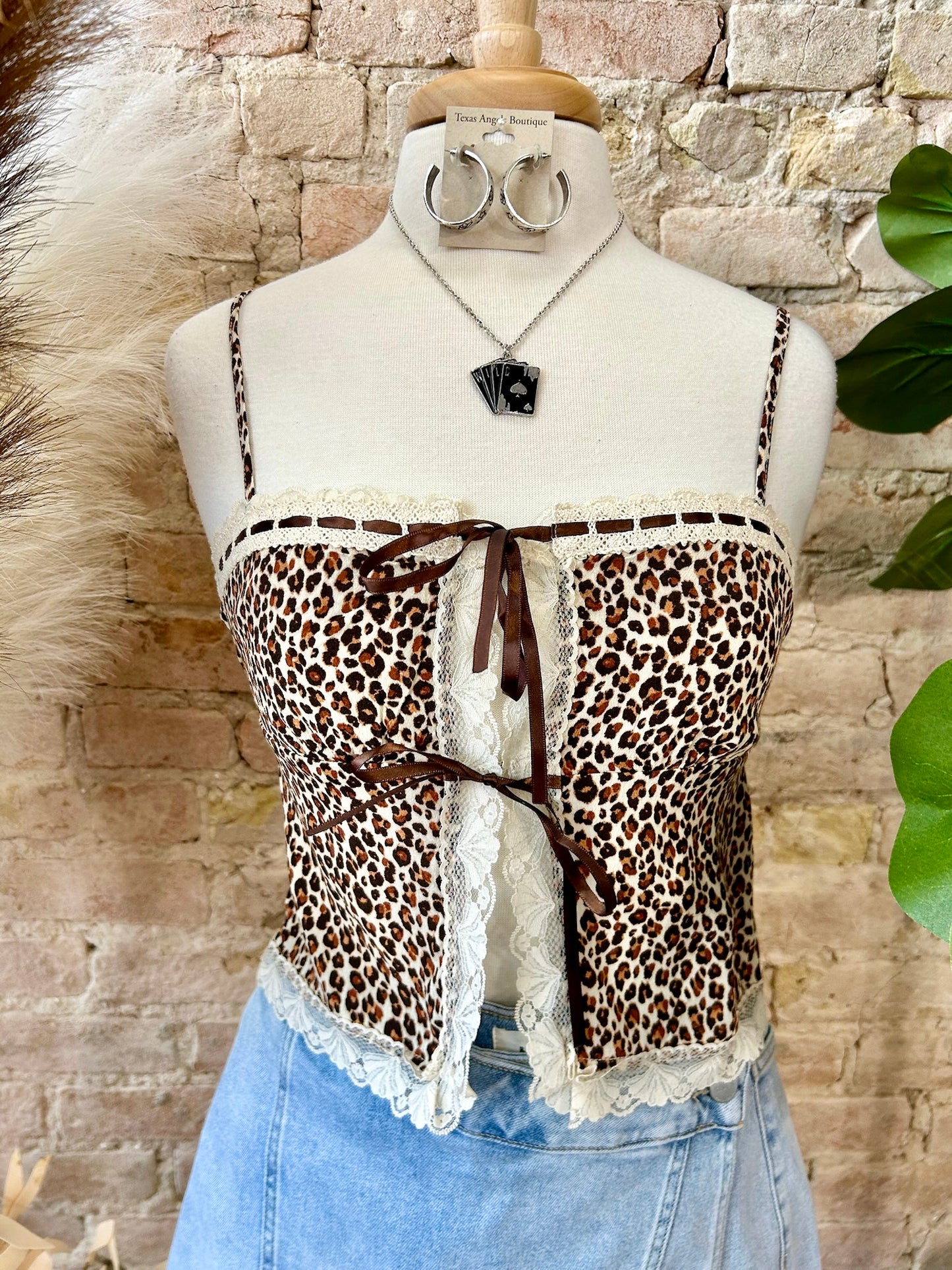 Let's Get Wild Leopard Print Tank