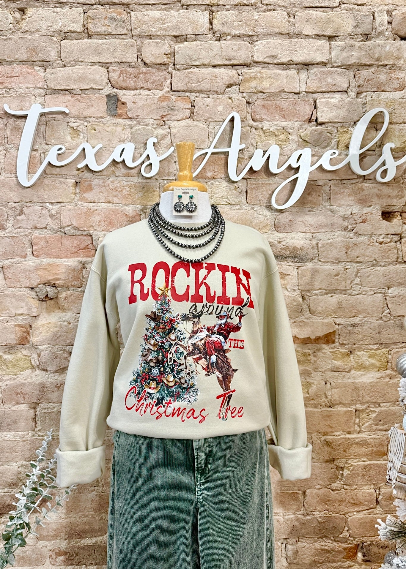 Rockin' Around The Christmas Tree Sweatshirt
