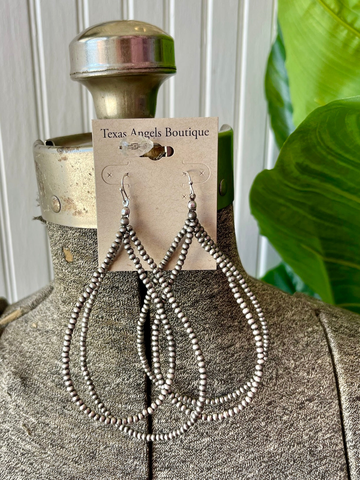 Silver Teardrop Earrings