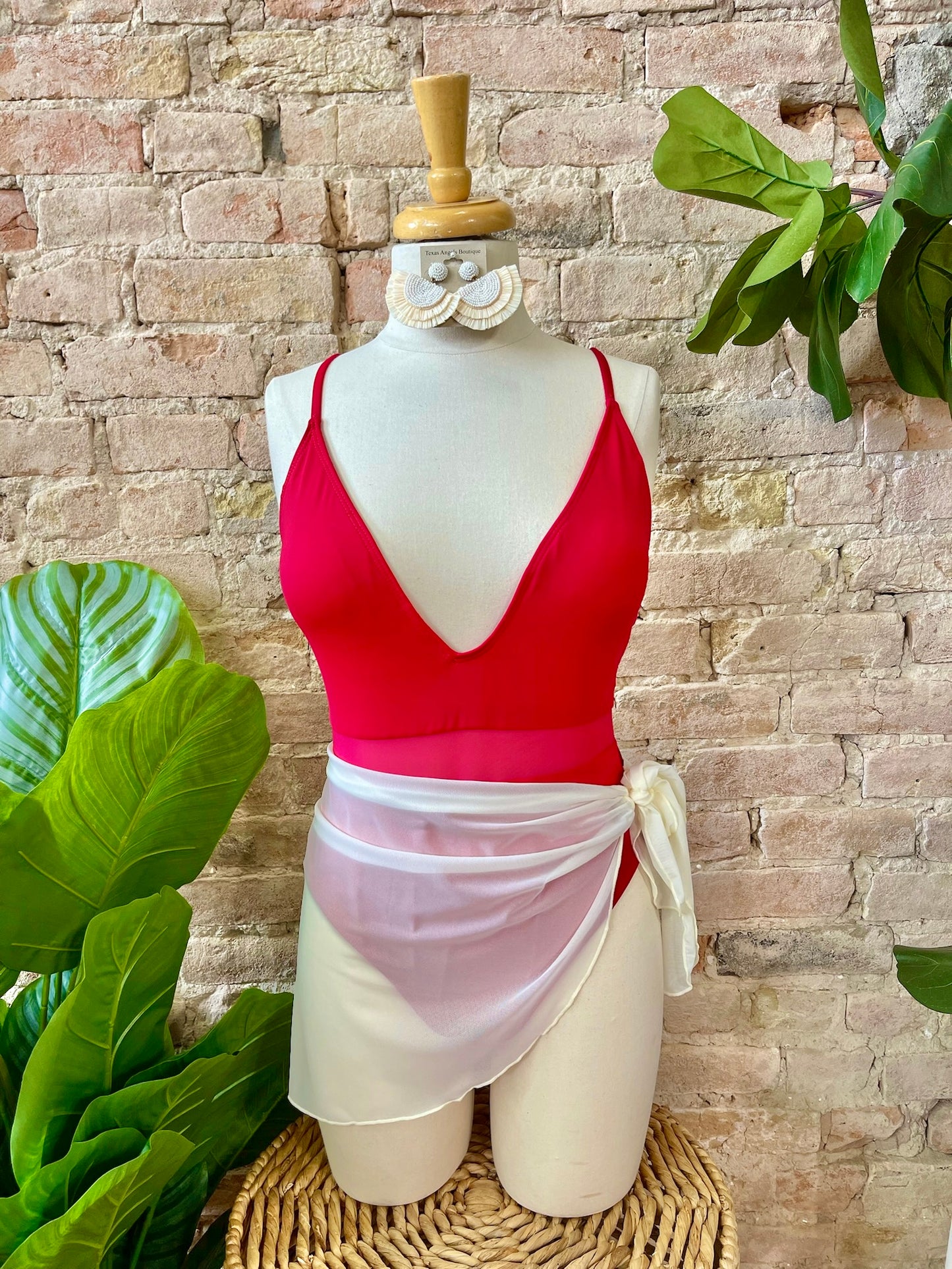 50% Off - Sheer Swimsuit Skirt Cover