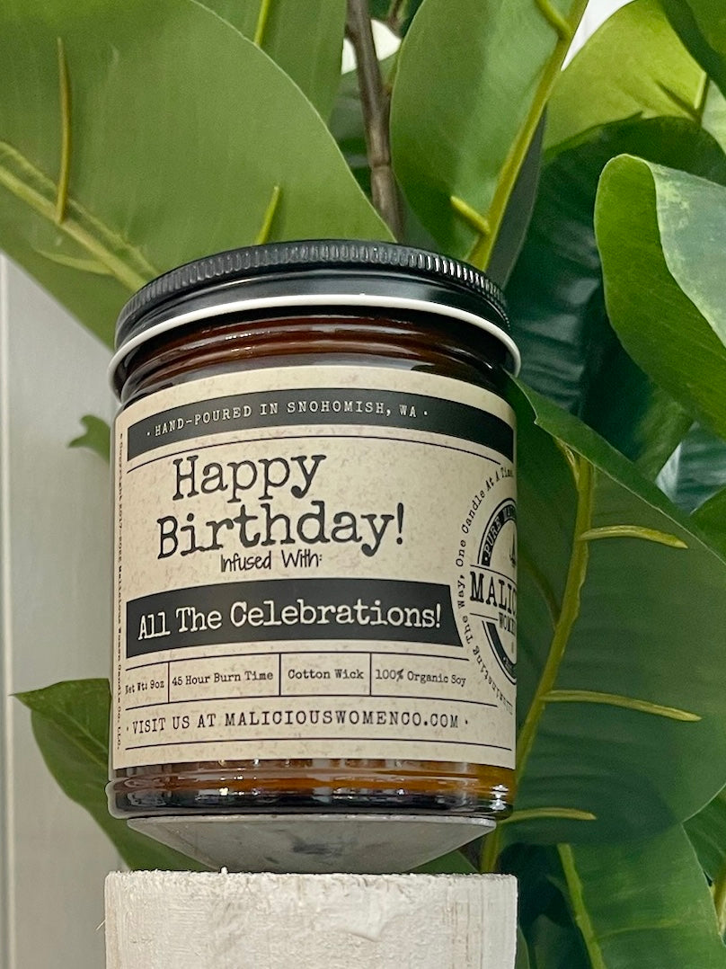 50% Off - Happy Birthday Candle