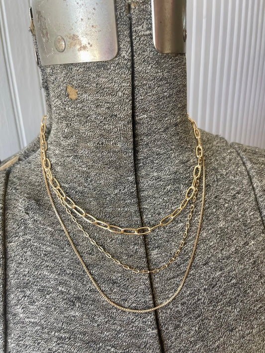 Gold Layered Necklace