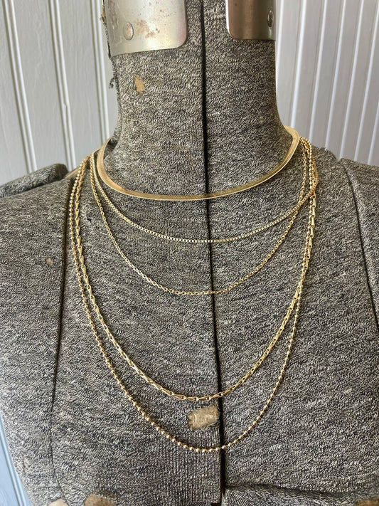 Gold Layered Necklace