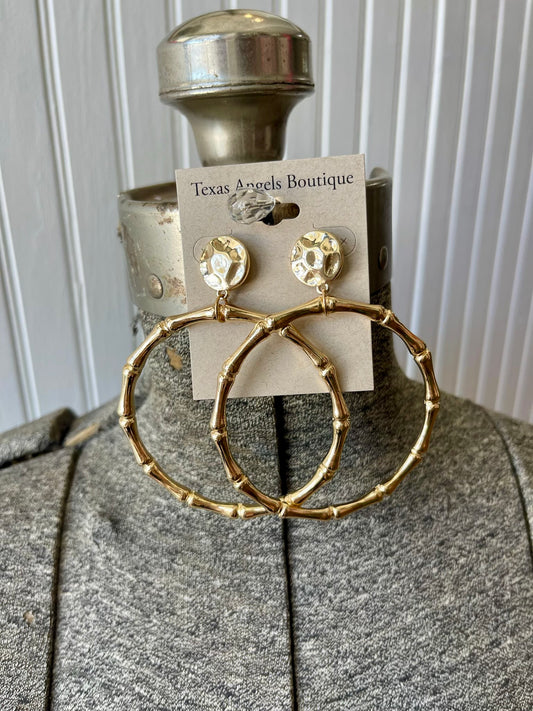 Gold Hoop Earrings