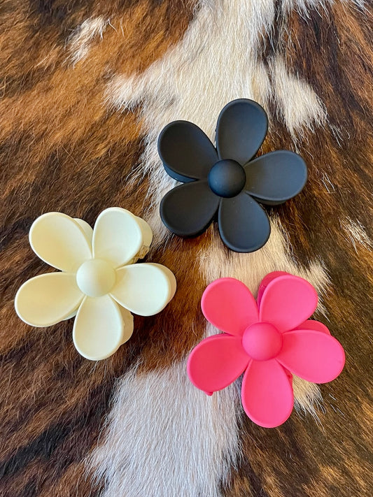 Flower Hair Clips