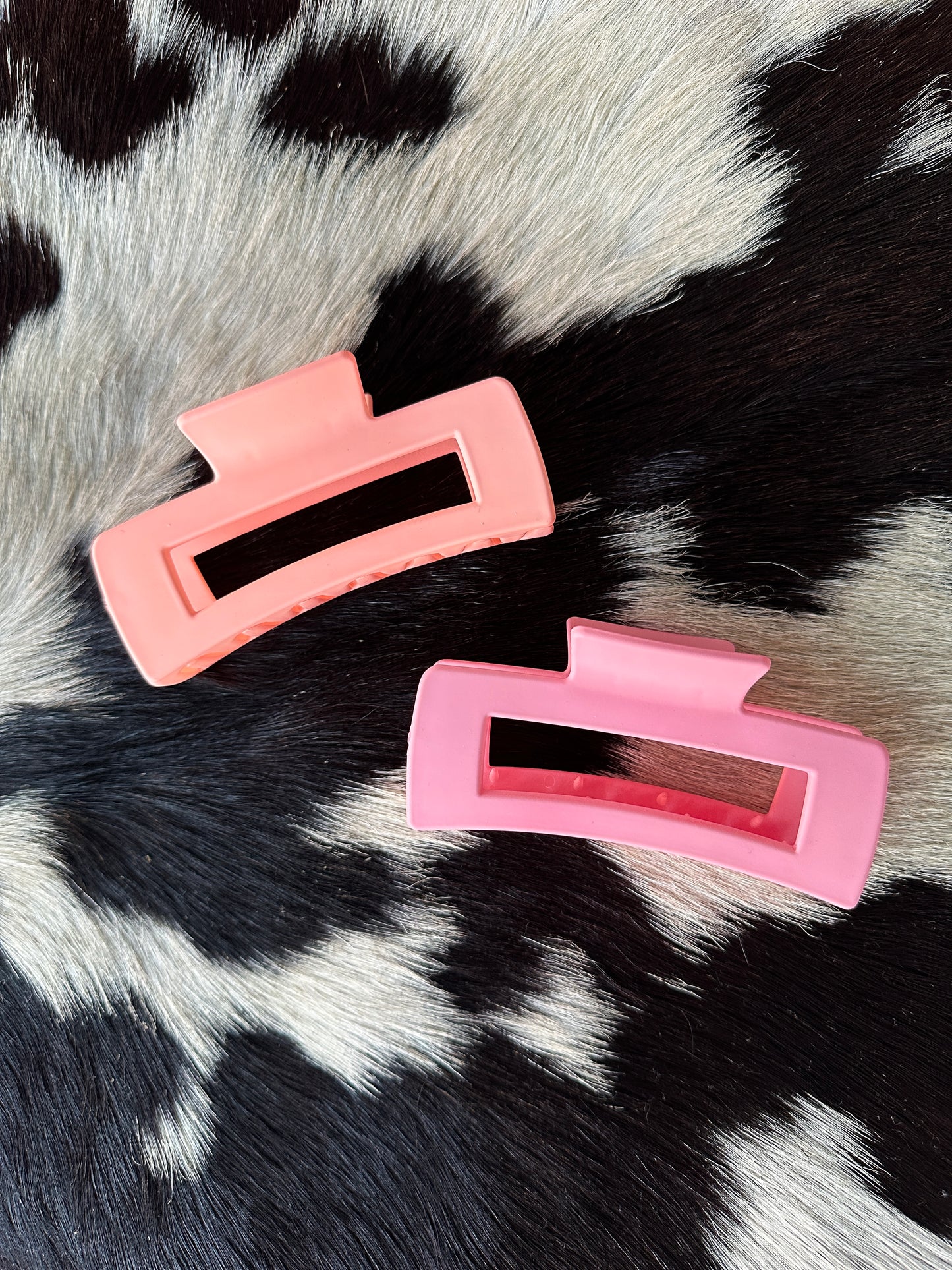 Rectangle Hair Claw Clips