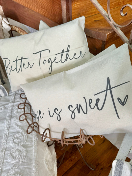 Better Together Decorative Pillow