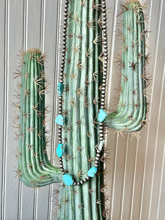 Long Turquoise Necklace