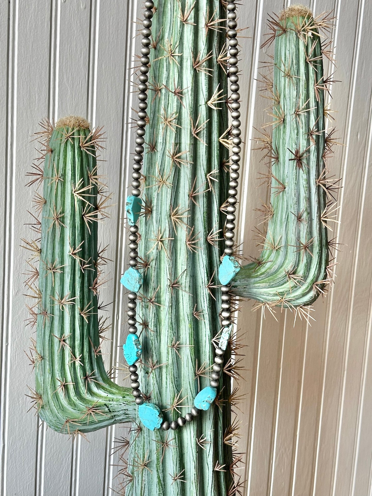 Long Turquoise Necklace