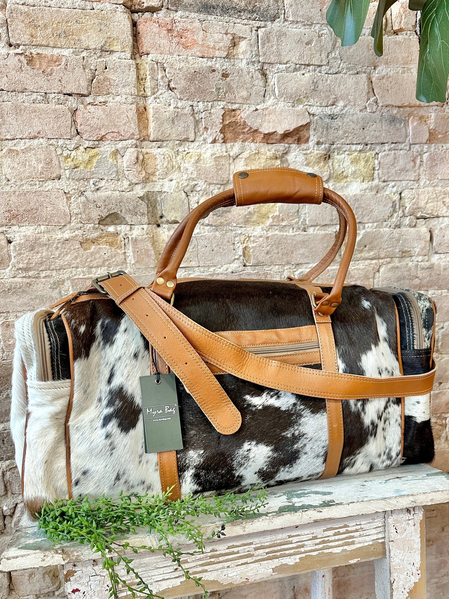 MYRA Cowhide Travel Bags