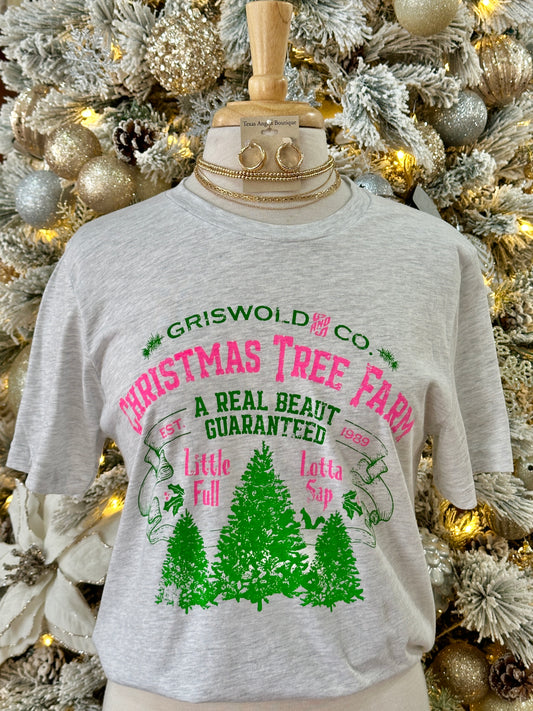 Griswold & Co Christmas Tree Farm Graphic Tee