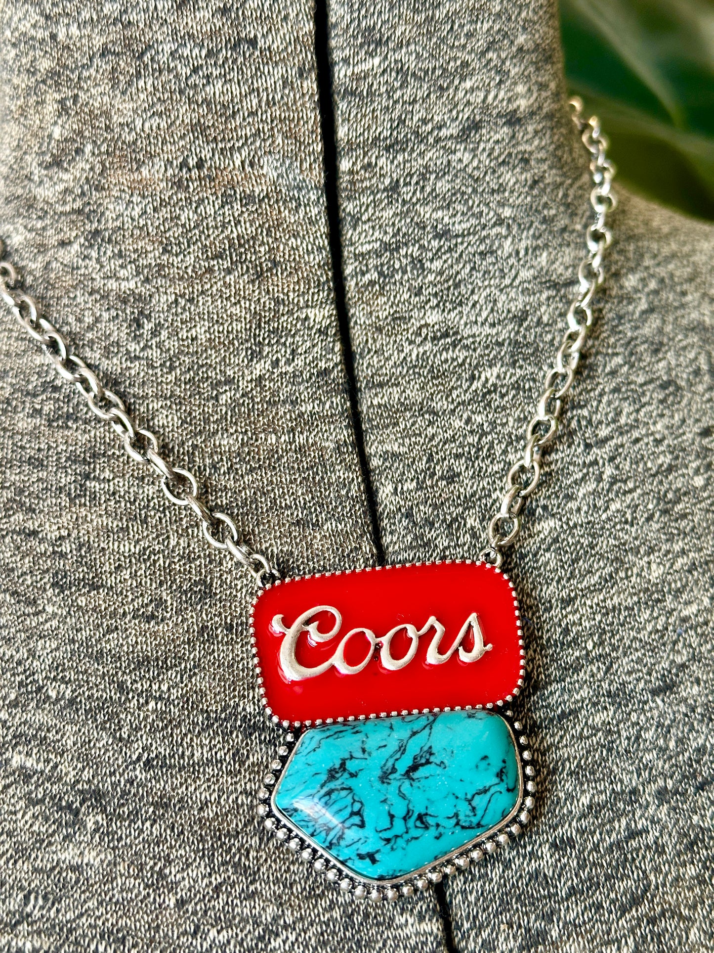 Coors Earrings & Necklace