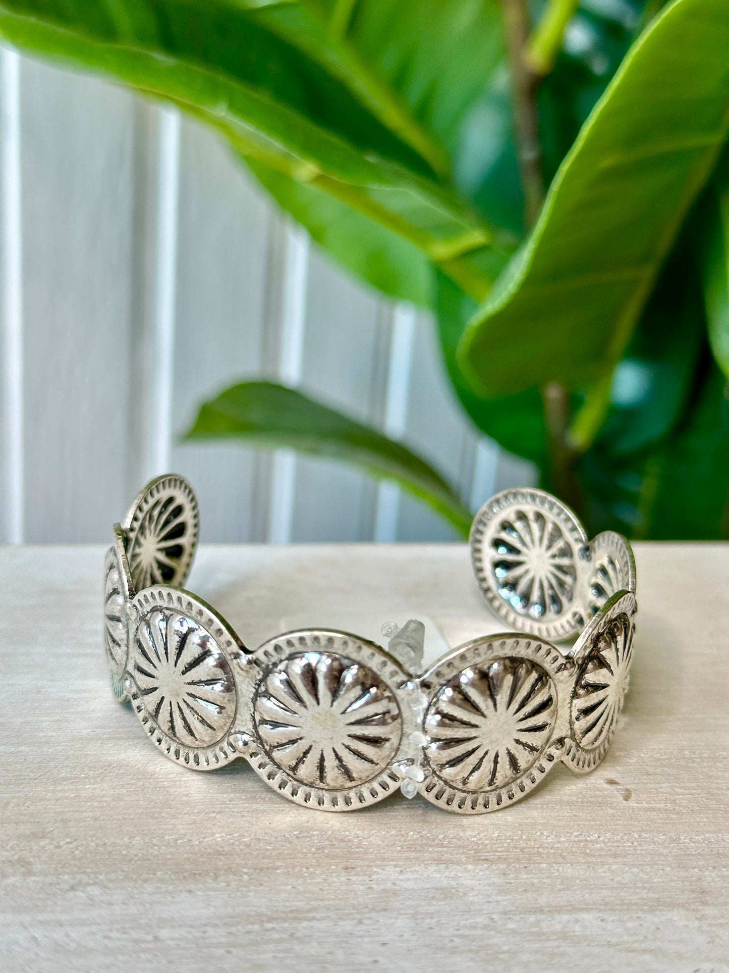 Silver Concho Bracelets
