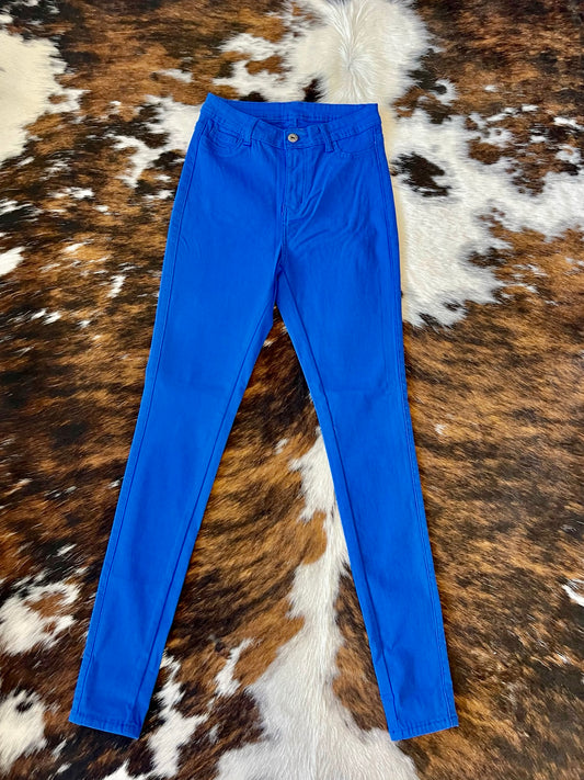 Game Day Ready Royal Blue Skinnies