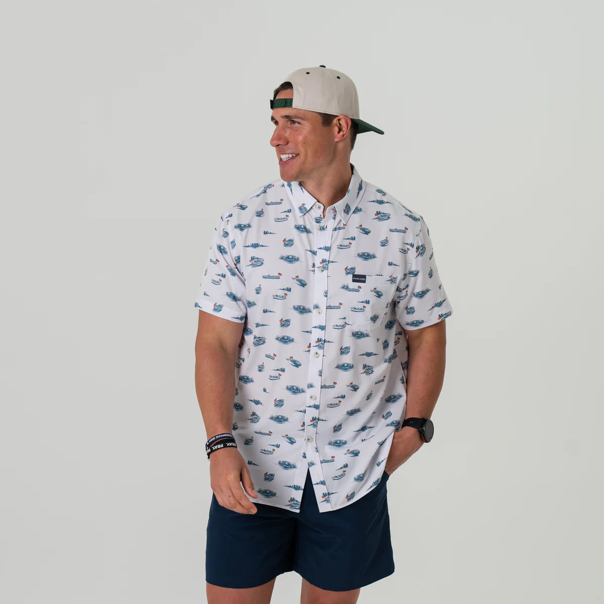 Lake Weekend Burlebo Button Up
