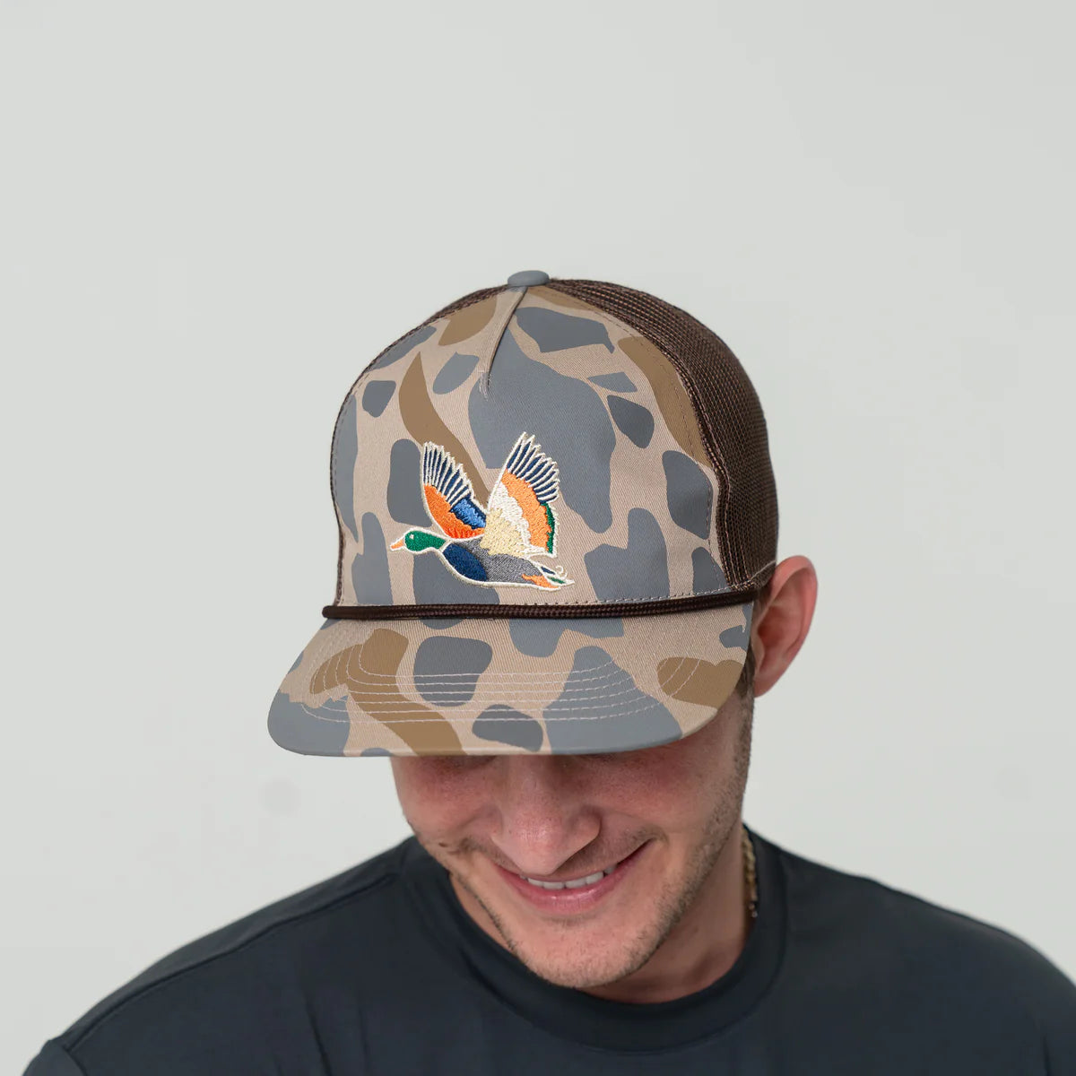 Retro Camo Duck Burlebo Cap