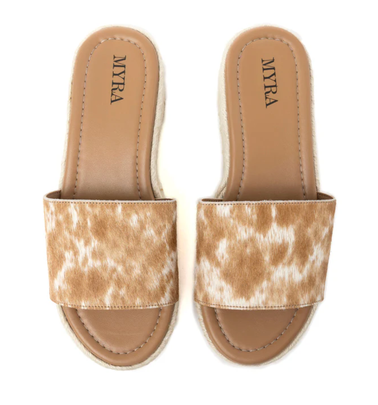 MYRA Cowhide Platforms