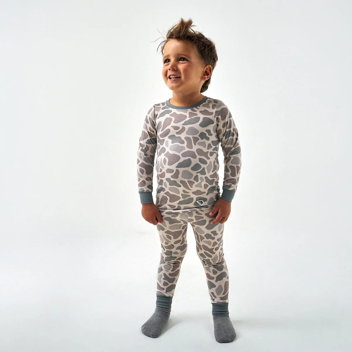 Burlebo Youth Classic Deer Camo PJ Set
