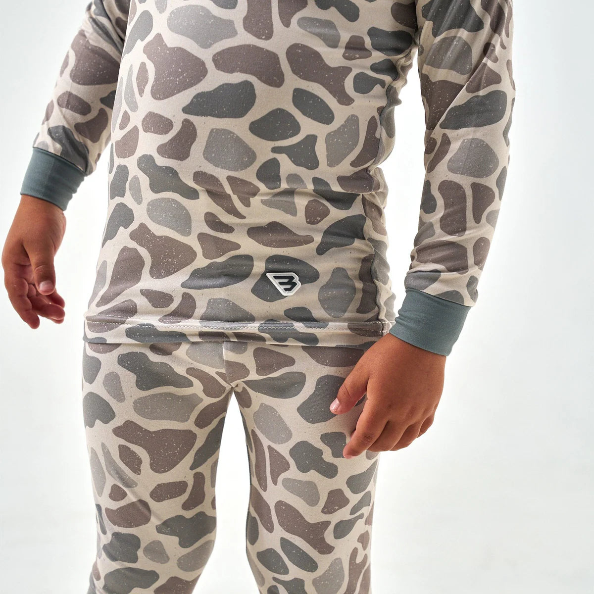 Burlebo Youth Classic Deer Camo PJ Set
