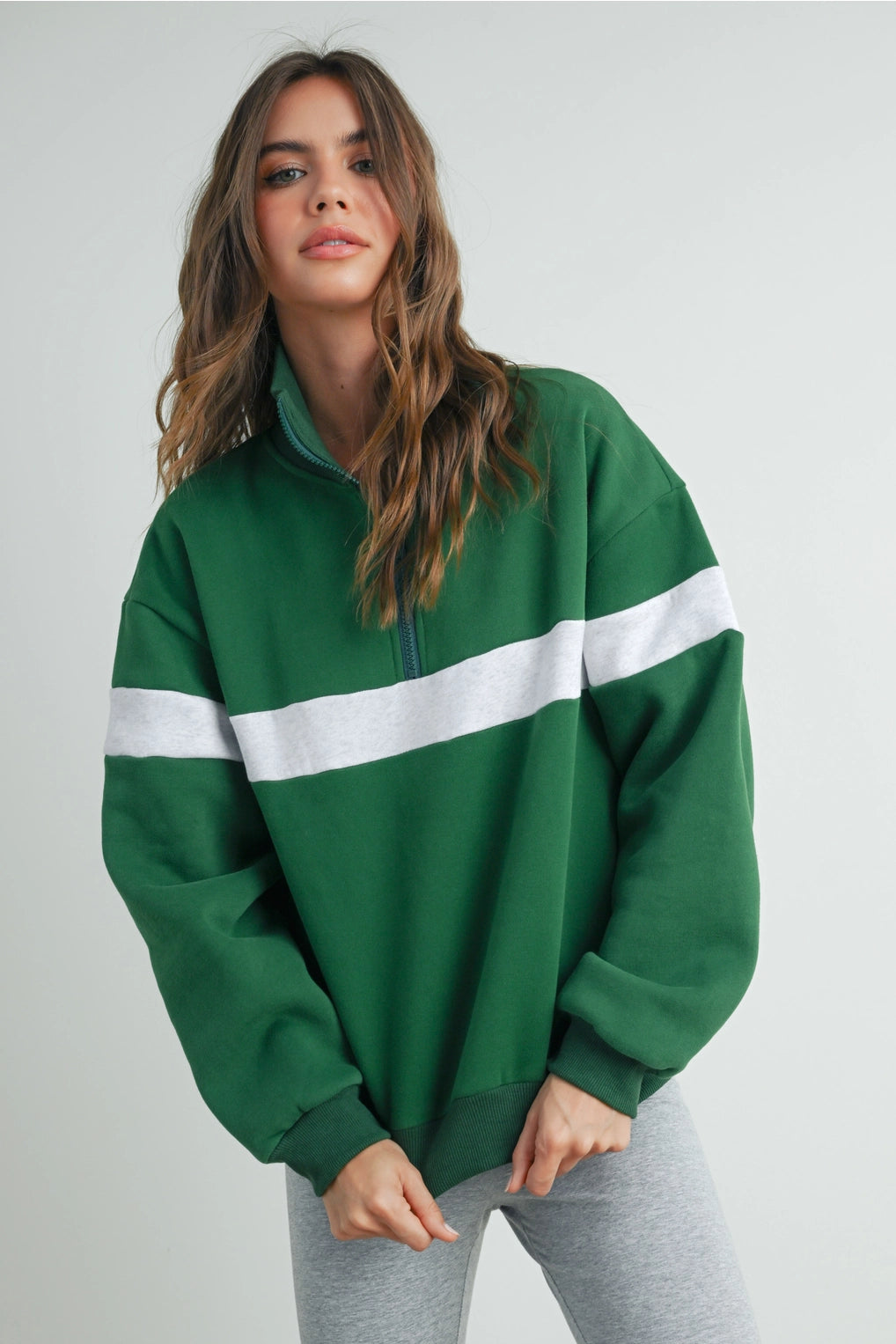 Pure Greatness Green Pullover