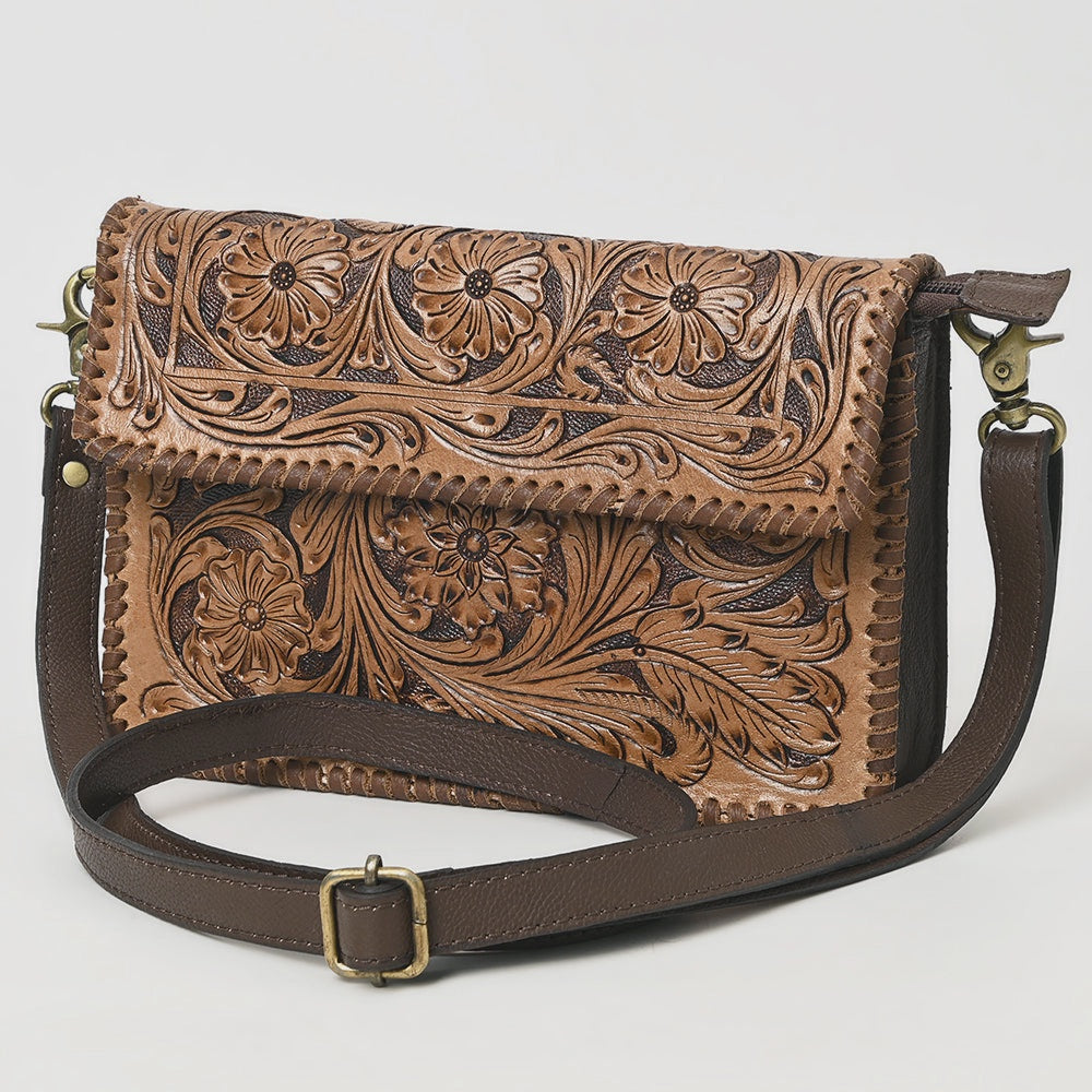 O'Hlay Tooled Leather Crossbody