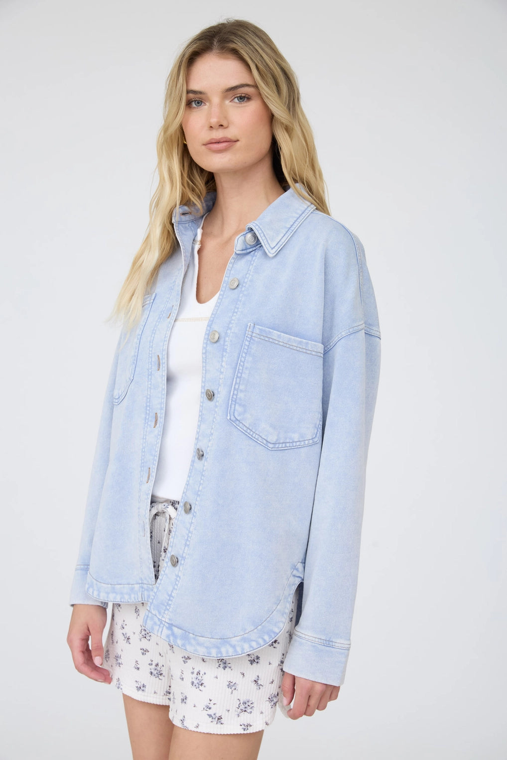 Wait Till You’re Ready Light Wash Jacket