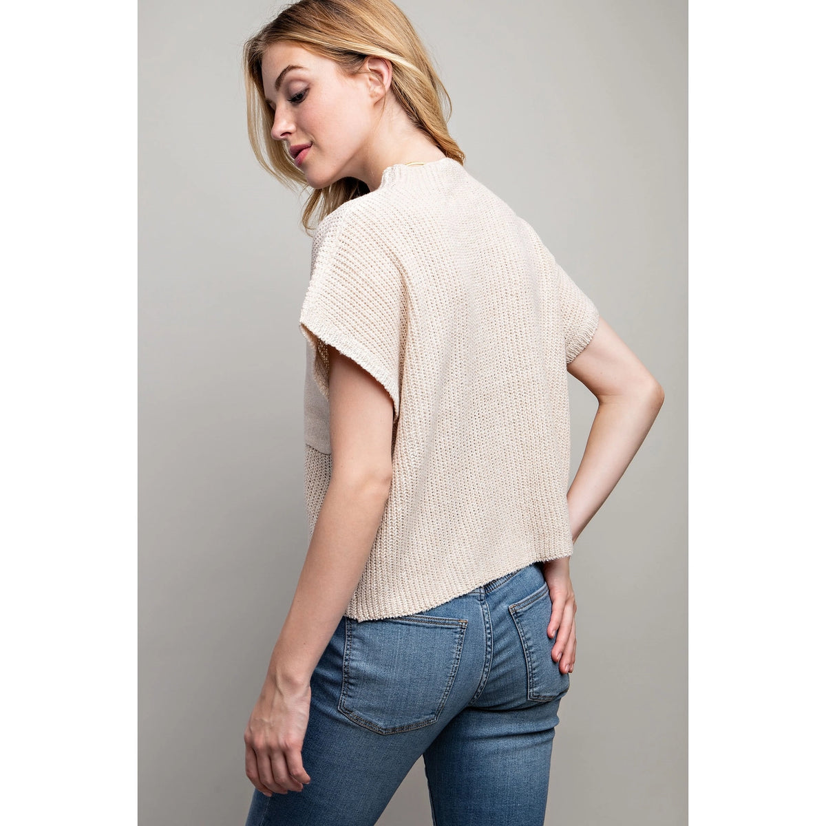 There’s Always Tomorrow Ivory Knit Top