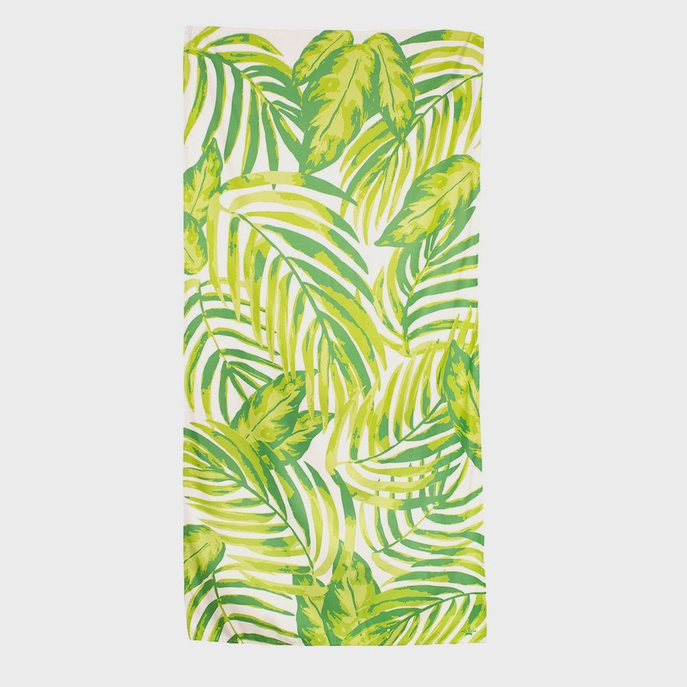 Tropical State Of Mind Beach Towel