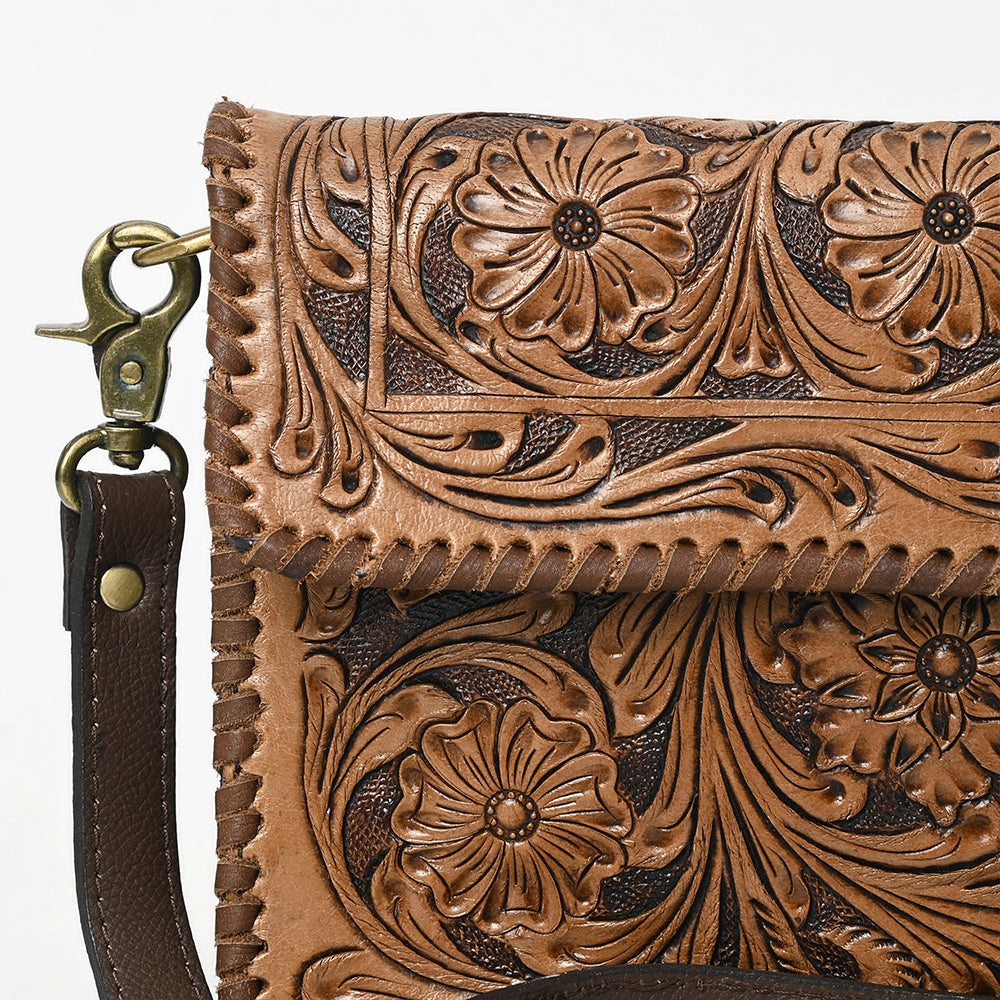 O'Hlay Tooled Leather Crossbody
