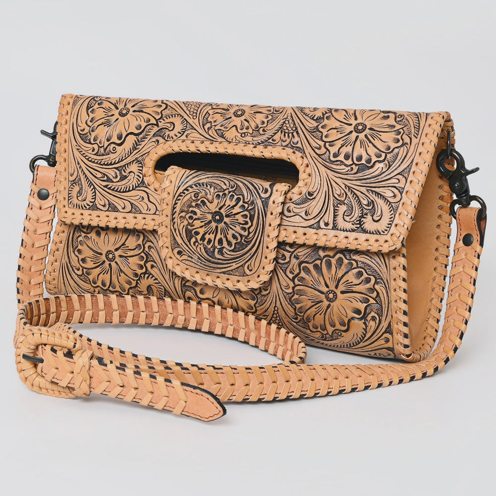 American Darling Tooled Leather Crossbody