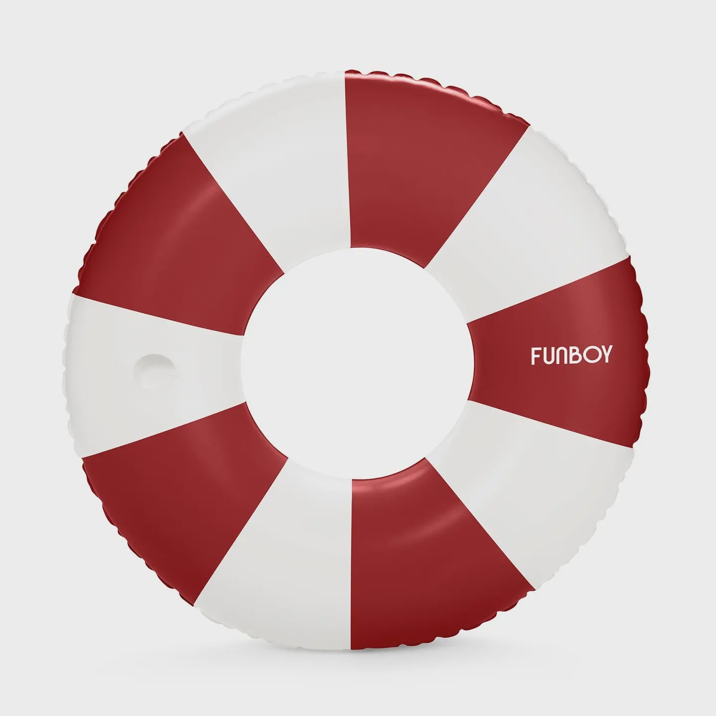Red Striped Pool Tube