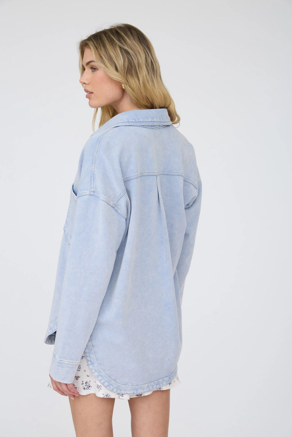 Wait Till You’re Ready Light Wash Jacket
