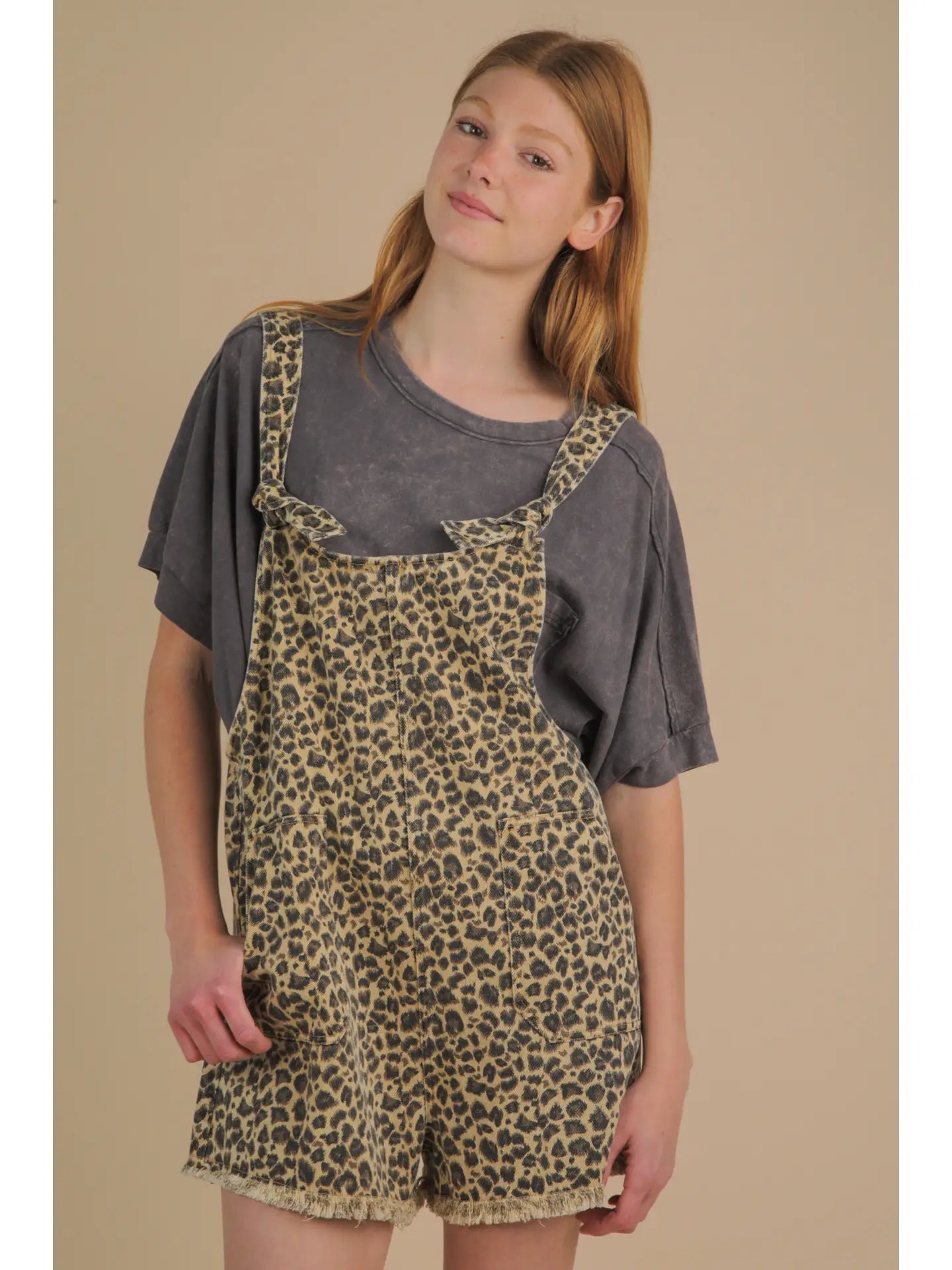 Wild At Heart Leopard Print Romper