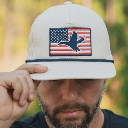 American Flag Burlebo Cap
