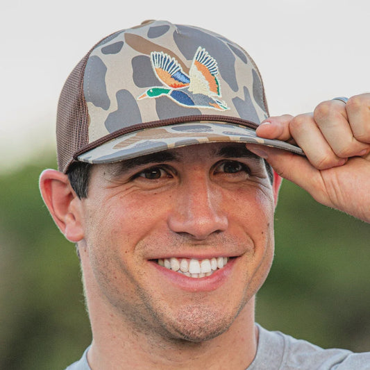 Retro Camo Duck Burlebo Cap