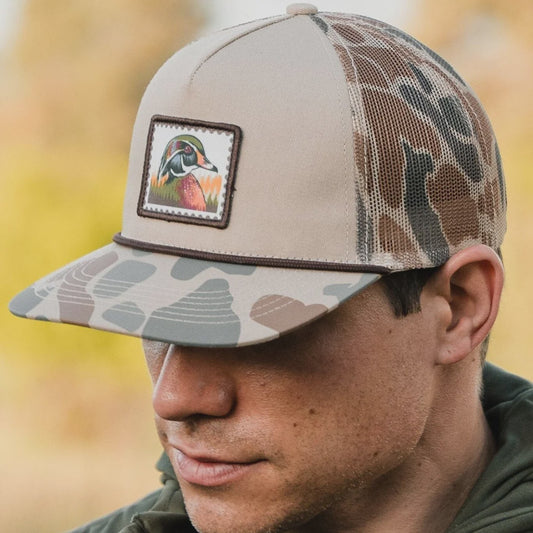 Wood Duck Camo Burlebo Cap