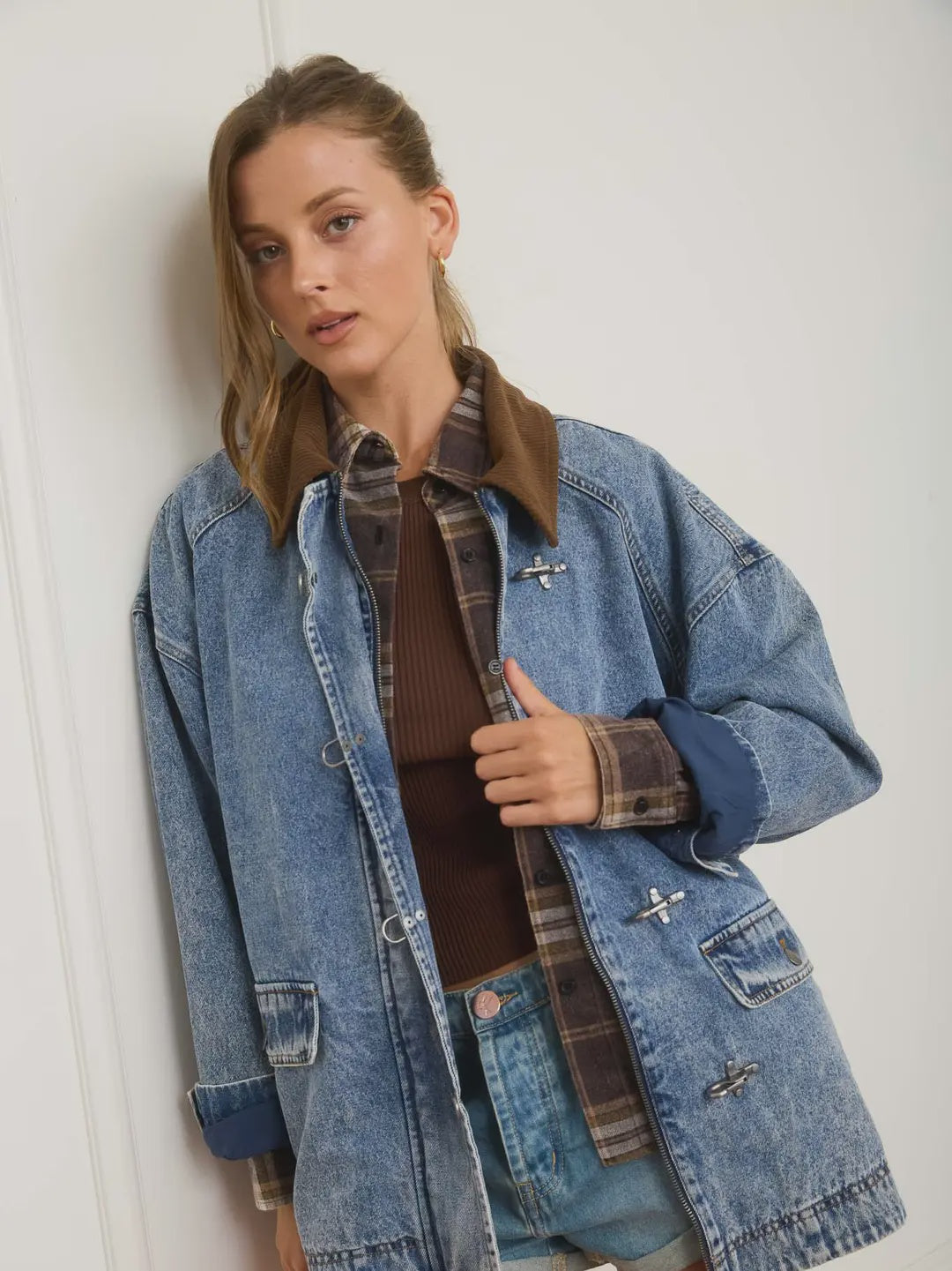 Doin’ Things Right Dark Wash Denim Jacket