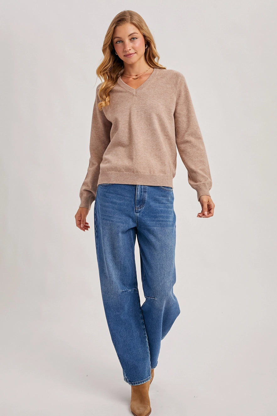 A Love Like This Latte Knit Sweater