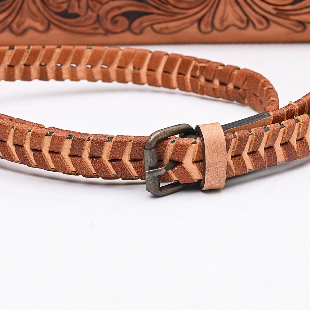 American Darling Tooled Leather Crossbody