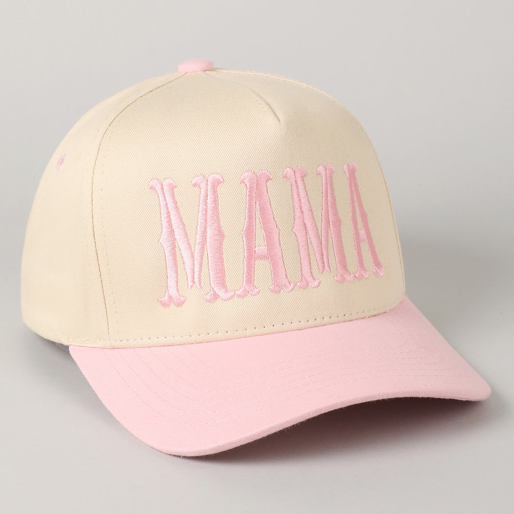 Pink Mama Embroidered Trucker Hat