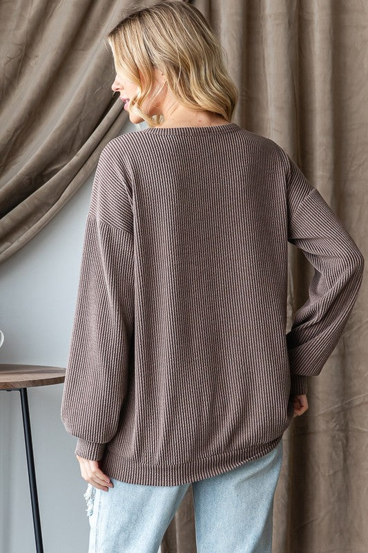 Texas On My Mind Brown Sweatshirt