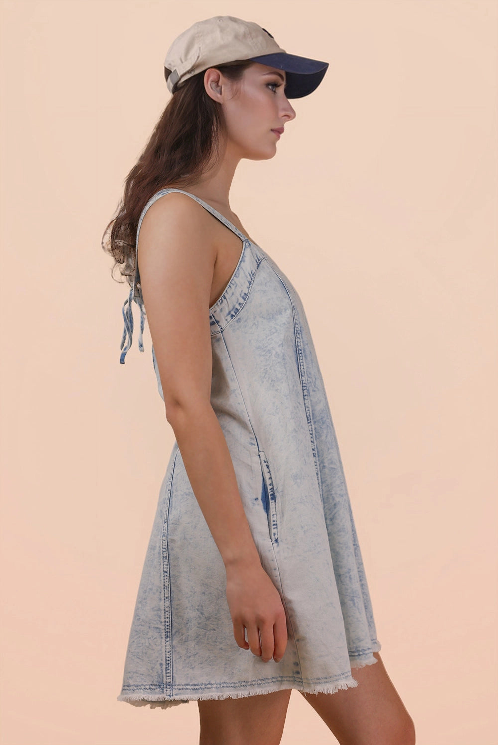 Small Town Dreamer Denim Dress