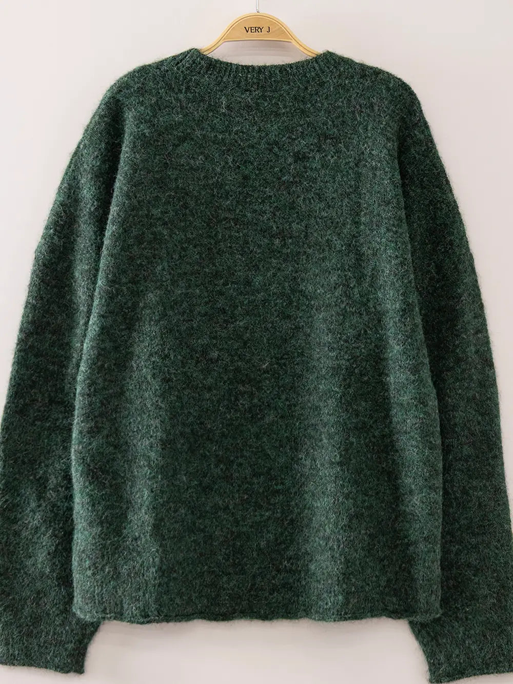Maybe One Day Olive Mallard Duck Sweater