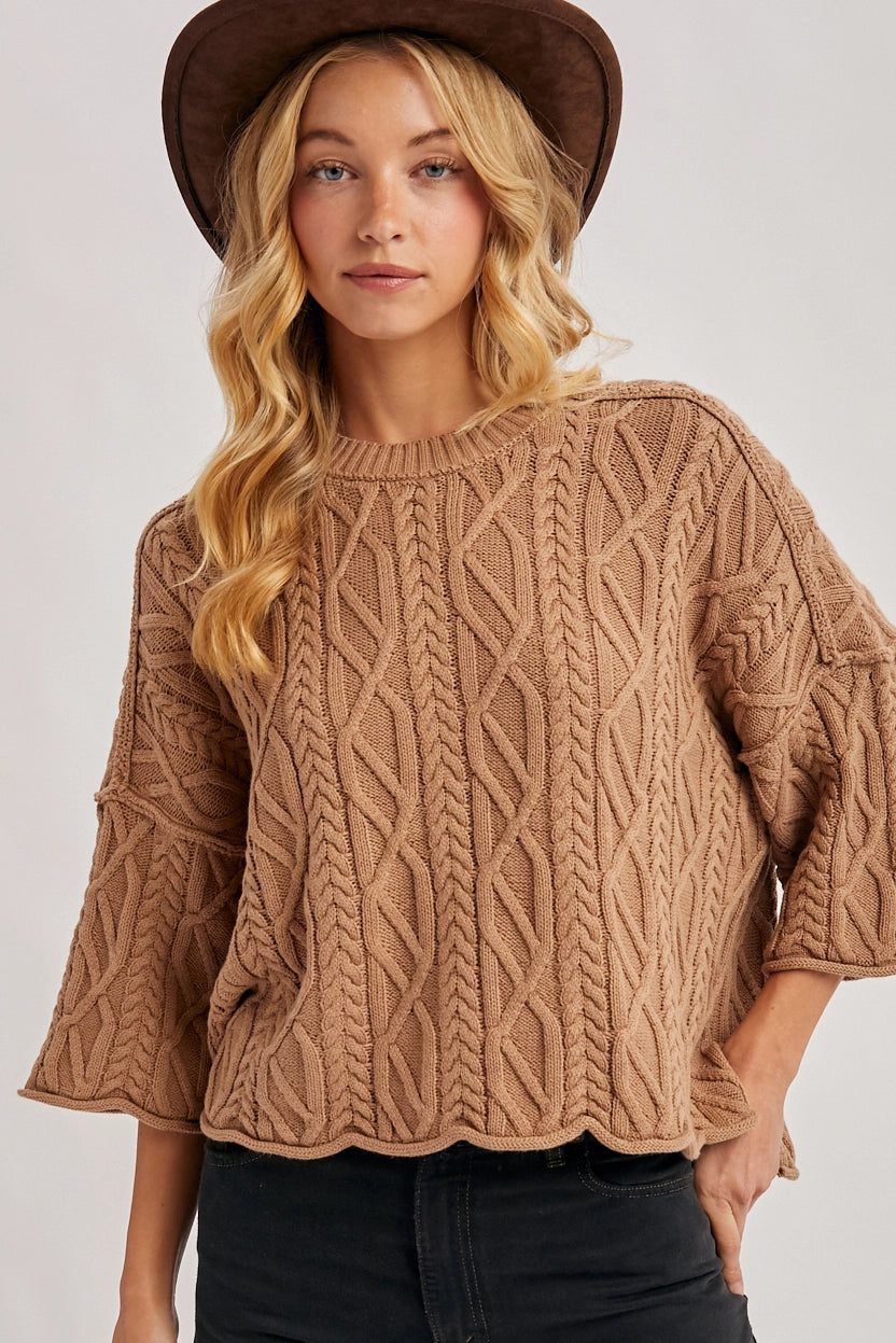 Starbucks Date Mocha Knit Sweater