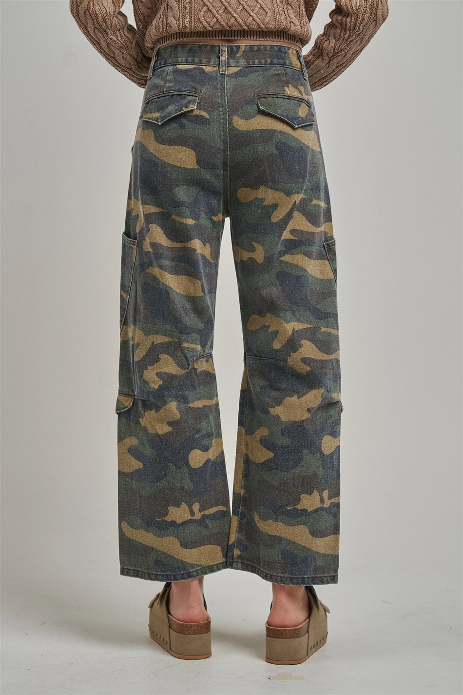Cant You See Camo Cargo Pants