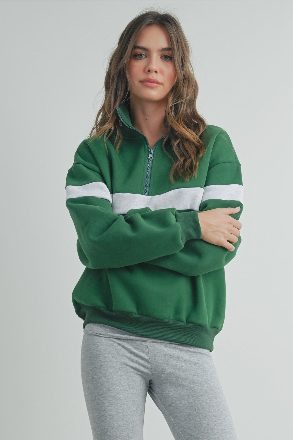 Pure Greatness Green Pullover