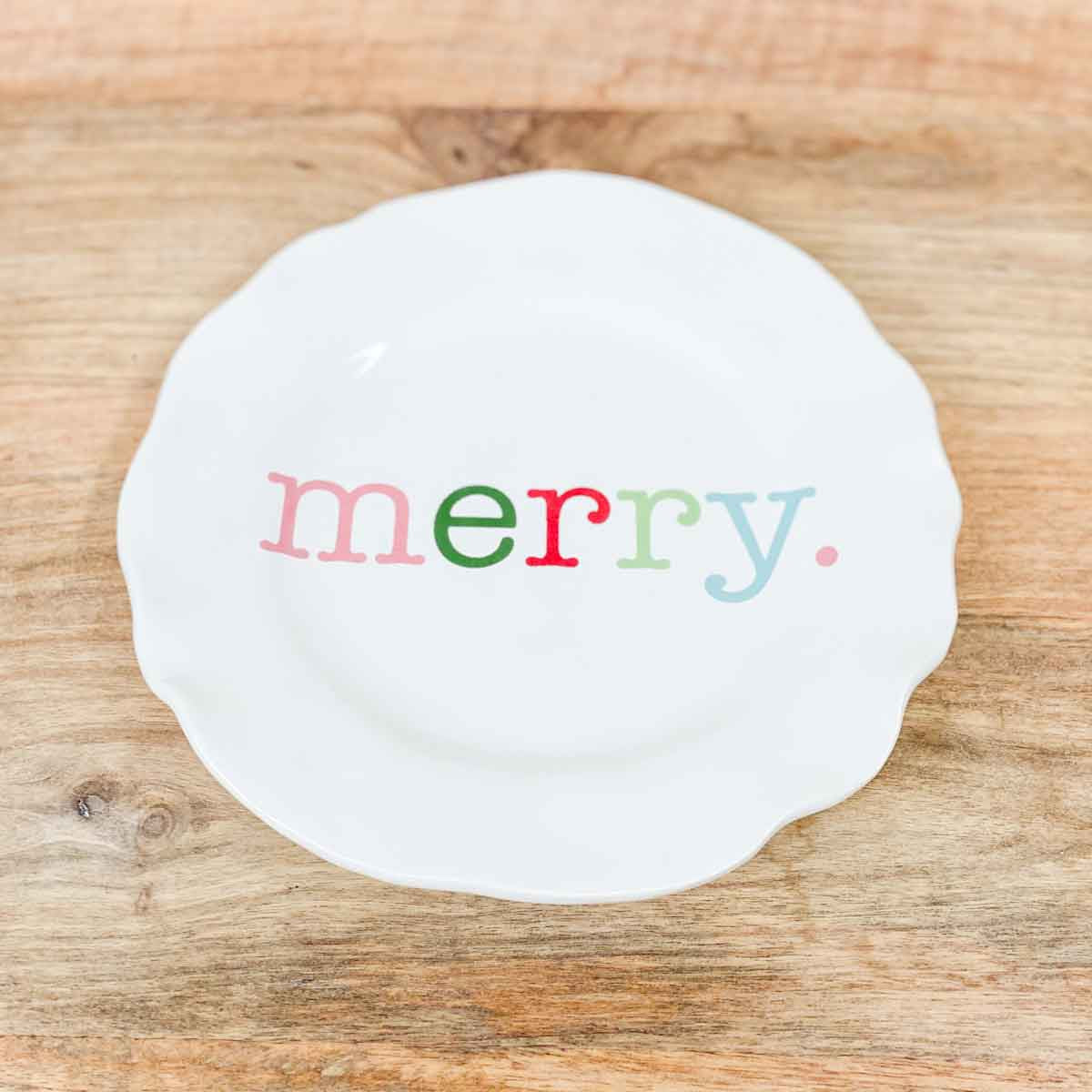 Merry Circle Platter